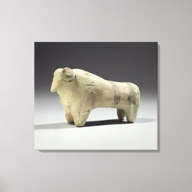 Toile Bull in the Ubaid style, c.4000-3500 BC (terracott (Recto)