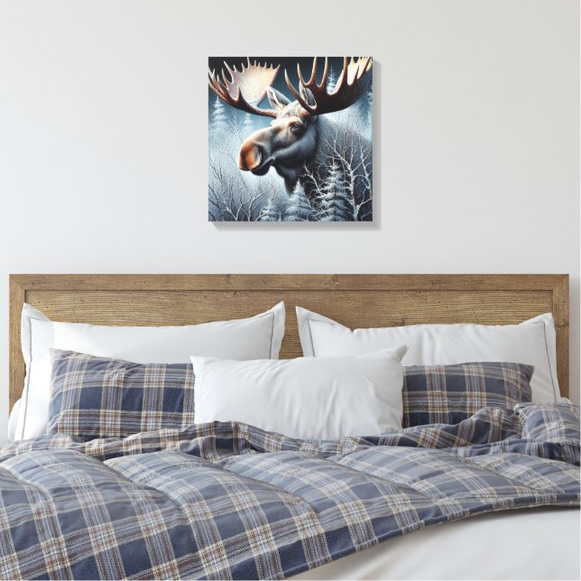 Toile Bull Moose (Insitu(Chambre))