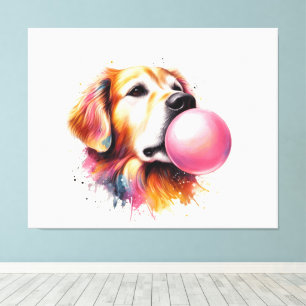 Toile Bulle de chien