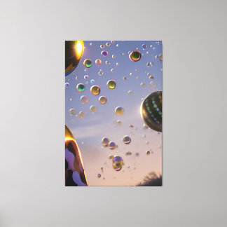 Toile Bulles de savon