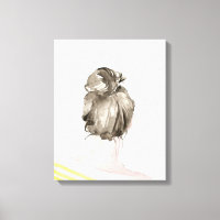 Bun de noeud de cheveux Brown