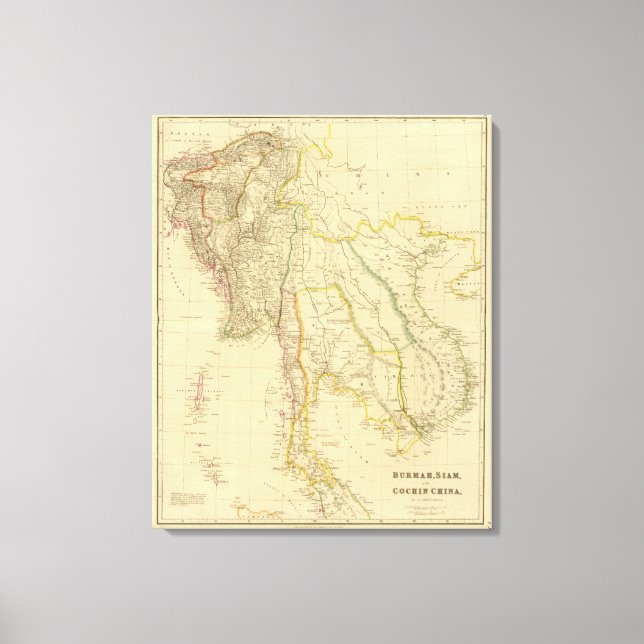 Toile Burmah, Siam, Chine de Cochin (Recto)