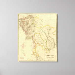 Toile Burmah, Siam, Cochin Chine