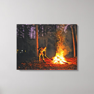 Toile BURN SAISON Canvas Art