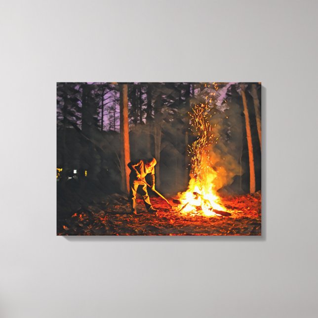 Toile BURN SAISON Canvas Art (Recto)