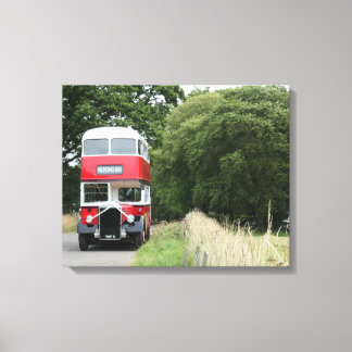 Toile Bus Leyland vintage