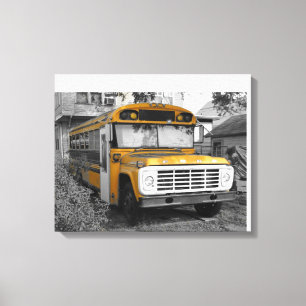 Toile Bus Yellow