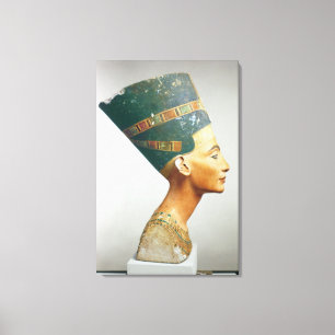 Toile Buste de la Reine Nefertiti, vue de côté, du studi