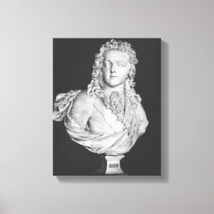 Toile Buste de Louis XV 1719