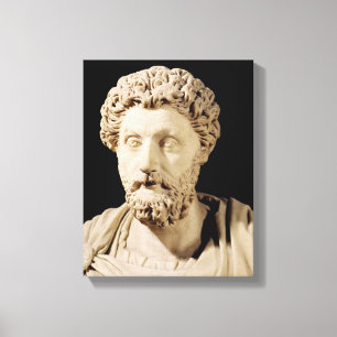 Toile Buste de Marcus Aurelius