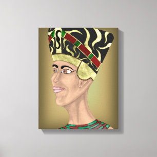 Toile Buste de Nefertiti