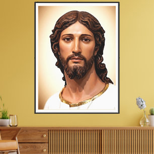 Toile BUSTE DU CHRIST SAUVEUR par MICHELANGELO 2026
