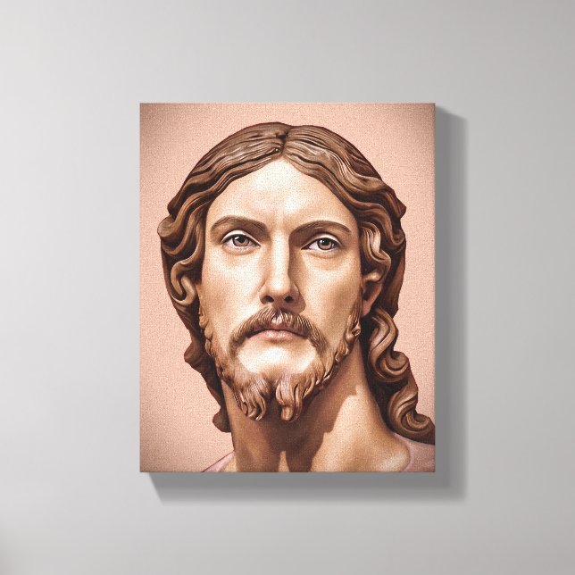 Toile BUSTE DU CHRIST SAUVEUR par MICHELANGELO 2026__ (Recto)