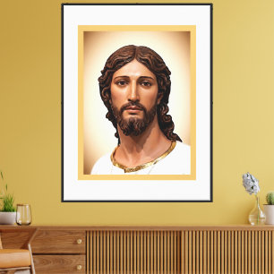 Toile BUSTE DU CHRIST SAUVEUR par MICHELANGELO 2026