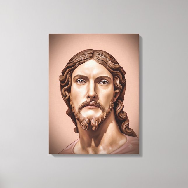Toile BUSTE DU CHRIST SAUVEUR par MICHELANGELO 2026__ (Recto)