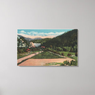 Toile Butte, la TA - vue de parc de Reservior de crique