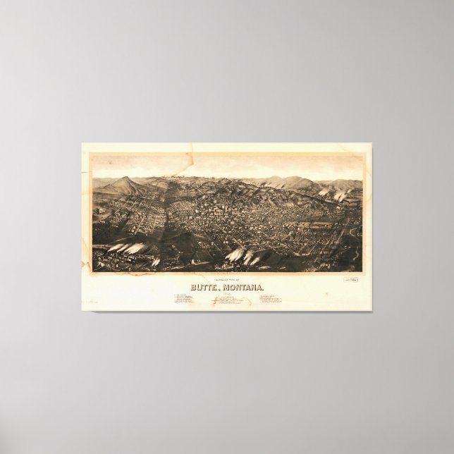 Toile Butte, Montana (1904) (Recto)