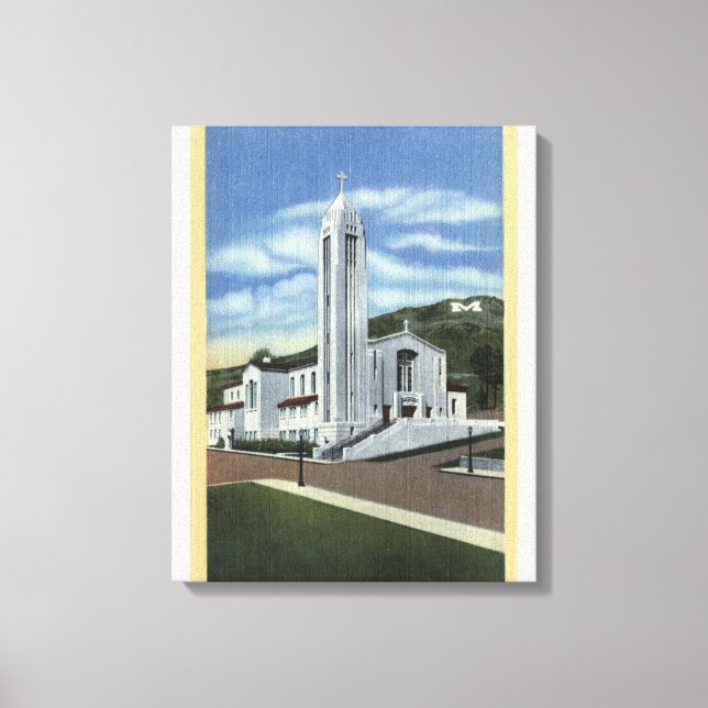 Toile Butte, Montana - Église Immaculée Conception (Recto)