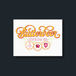 Toile BUTTERBEER™ Available At Wizarding Taverns<br><div class="desc">Raise a glass to the wizarding world with this charming Butterbeer™ design! Featuring elegant, swirling typography and a warm, vintage-inspired color palette, this artwork celebrates the most beloved drink in magical history. Accented with playful details and references to iconic wizarding taverns like the Three Broomsticks™, the Leaky Cauldron™, and the...</div>