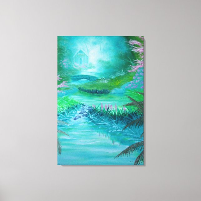 Toile Cabane dans les Bois (Recto)