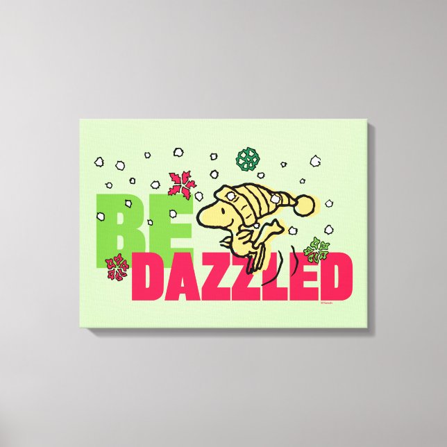 Toile cacahuètes | Bois de Noël Eblouissez (Recto)