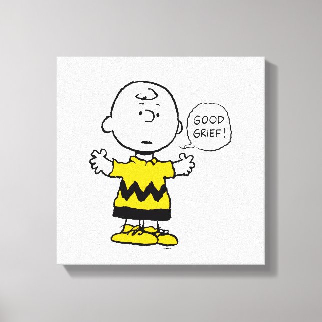 Toile cacahuètes | Good Grief Charlie Brown (Recto)