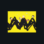 Toile cacahuètes | La Bande sur le Zig Zag<br><div class="desc">Découvrez ce design amusant de cacahuètes avec le Gang des cacahuètes.</div>