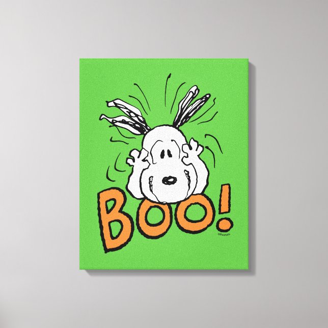 Toile cacahuètes | Snoopy Boo (Recto)