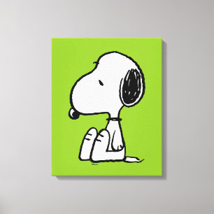 Toile cacahuètes   Snoopy En Bas
