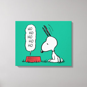 Toile cacahuètes   Snoopy Ho Ho Ho Plat alimentaire