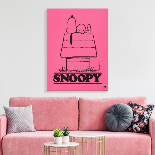 Toile cacahuètes | Snoopy Le Secret À La Vie (Insitu(Salon))