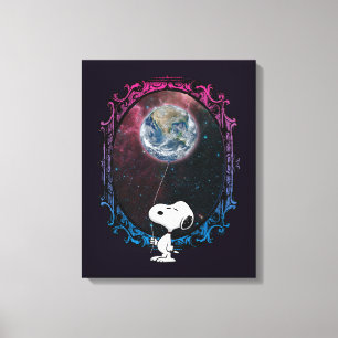 Toile cacahuètes   Snoopy Spacé Out Balloon