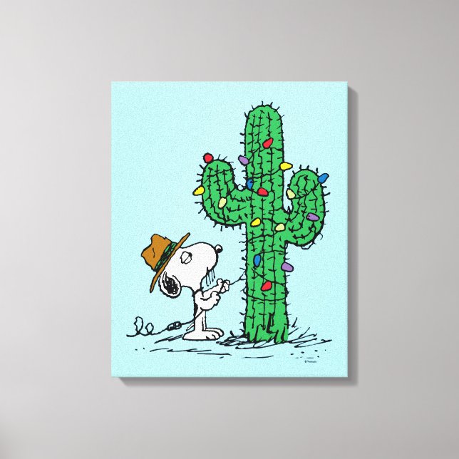 Toile cacahuètes | Spike's Holiday Cactus (Recto)