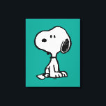 Toile cacahuètes | Tournages de snoopy<br><div class="desc">Snoopy est l'adorable beagle de Charlie Brown dans la bande dessinée Peanuts de Charles M. Schulz. Découvrez ce joli dessin de cacahuètes avec ce chien adorable.</div>