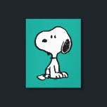 Toile cacahuètes | Tournages de snoopy<br><div class="desc">Snoopy est l'adorable beagle de Charlie Brown dans la bande dessinée Peanuts de Charles M. Schulz. Découvrez ce joli dessin de cacahuètes avec ce chien adorable.</div>