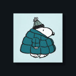 Toile cacahuètes | Veste Snoopy Winter Puffer<br><div class="desc">Découvrez ce design amusant de cacahuètes avec Snoopy.</div>