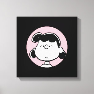 Toile cacahuètes   Visages de Lucy