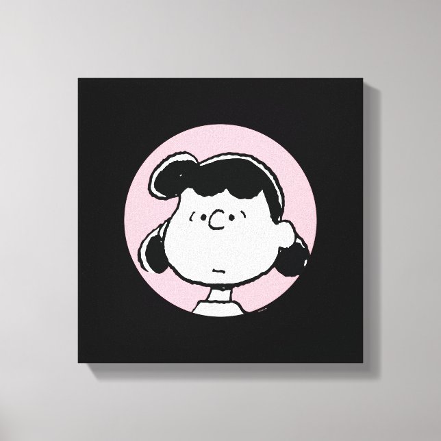 Toile cacahuètes | Visages de Lucy (Recto)