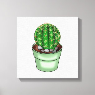 Toile Cactus à main succulent