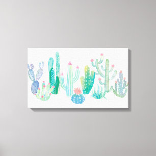 Toile Cactus bohémien