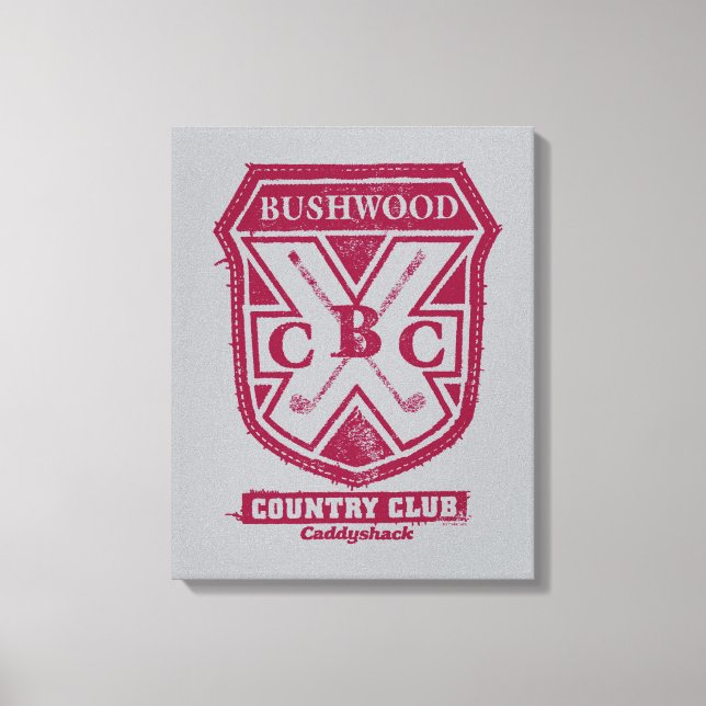 Toile Caddyshack | Bushwood Country Club Crest (Recto)