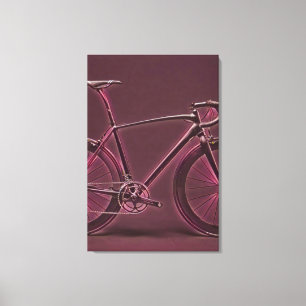 Toile Cadeau cycliste vintage pour cyclistes