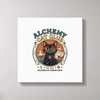 Toile Cadeau d'amour de chat d'alchimie - Alchemy Cat Cl