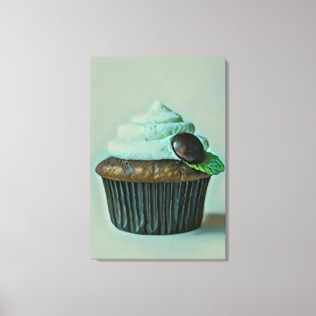 Toile Cadeau d'anniversaire de crème glacée (Recto)