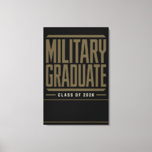 Toile Cadeau de remise des diplômes de la classe 2026 av