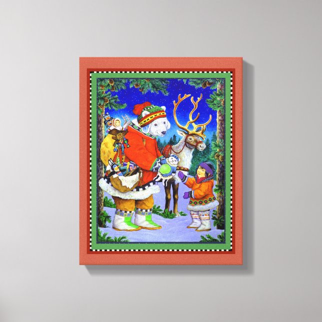 Toile Cadeau Polarbear (Recto)