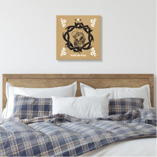 Toile Cadeau pour amoureux gothiques romantiques sombres