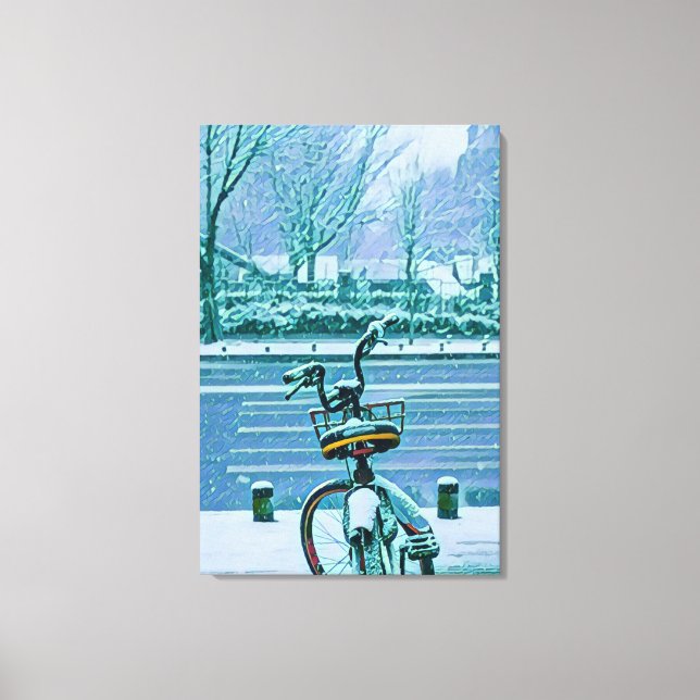 Toile Cadeau Vélo Lover (Recto)