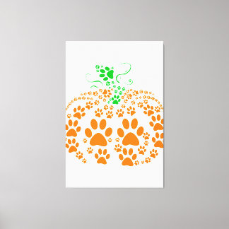 Toile Cadeaux Citrouilles de chien mignon Halloween Cos