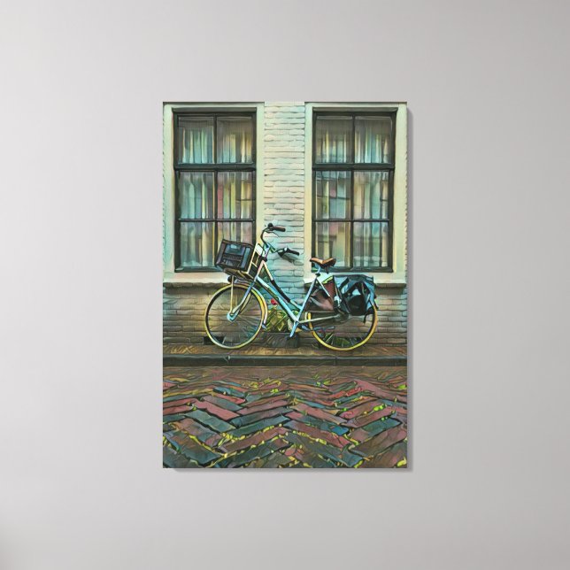 Toile Cadeaux cyclistes cool (Recto)